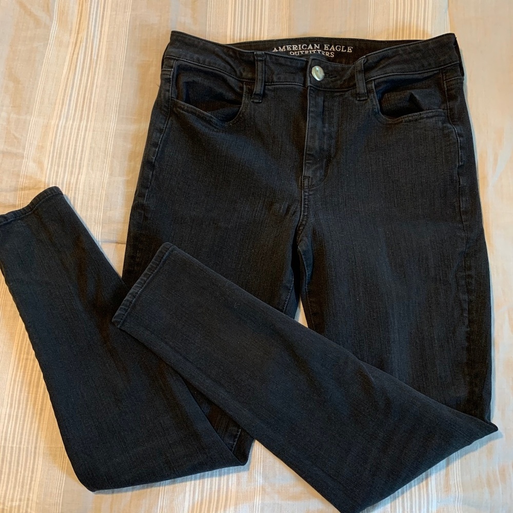 Black American Eagle stretch Jeans